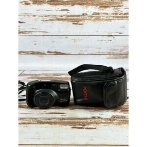 Pentax Zoom 105-R 35mm Film Camera Point & Shoot Camera Used